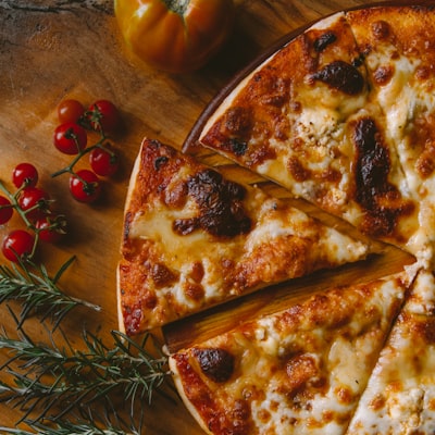 Pizza na vitamu vilivyogandishwa
